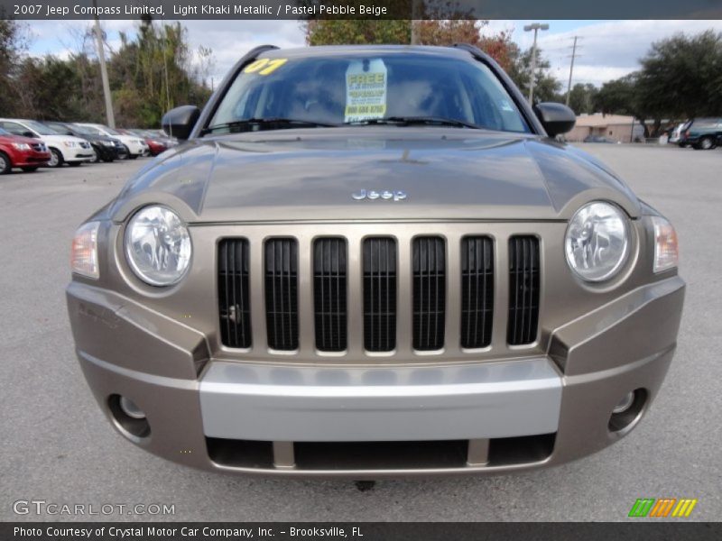Light Khaki Metallic / Pastel Pebble Beige 2007 Jeep Compass Limited