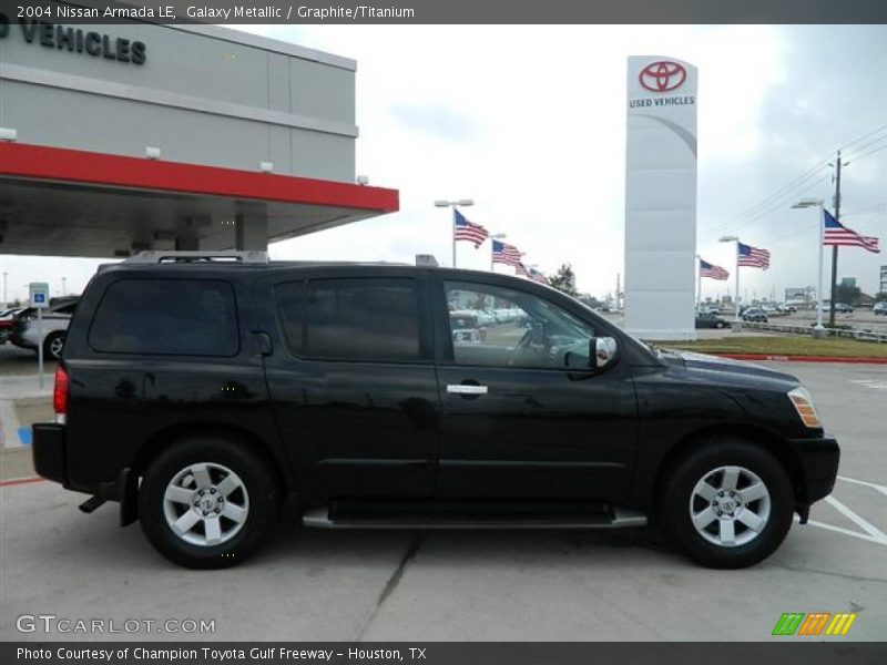 Galaxy Metallic / Graphite/Titanium 2004 Nissan Armada LE