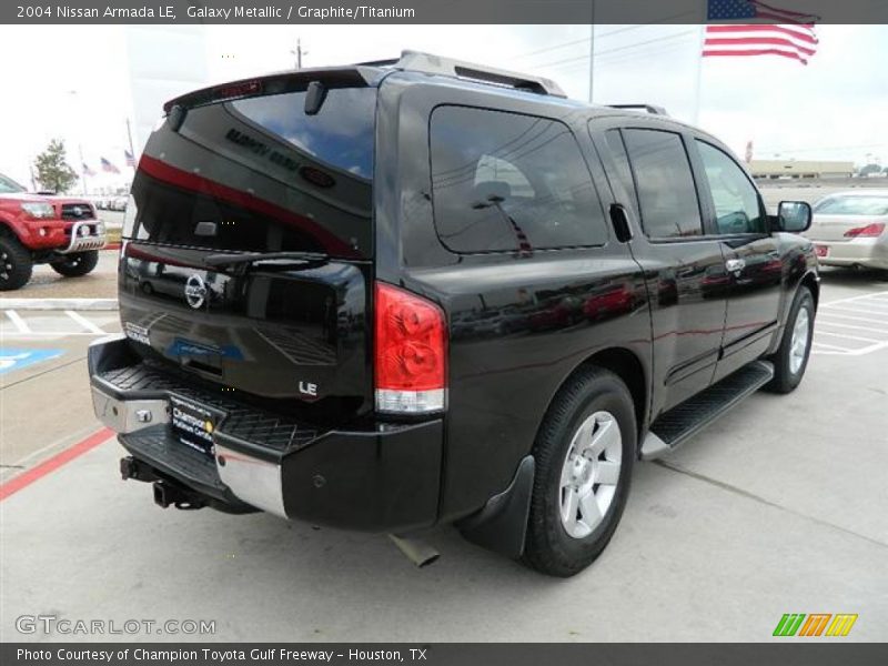 Galaxy Metallic / Graphite/Titanium 2004 Nissan Armada LE