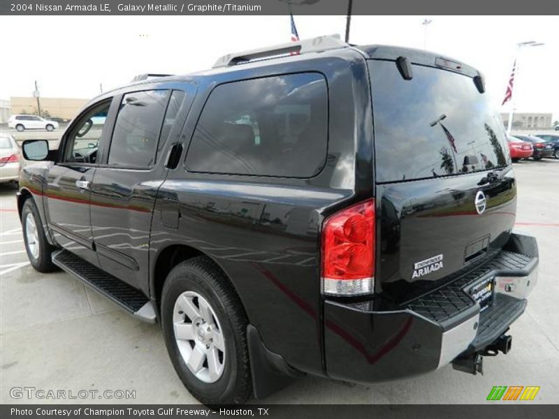 Galaxy Metallic / Graphite/Titanium 2004 Nissan Armada LE