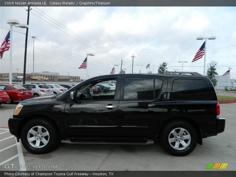 Galaxy Metallic / Graphite/Titanium 2004 Nissan Armada LE