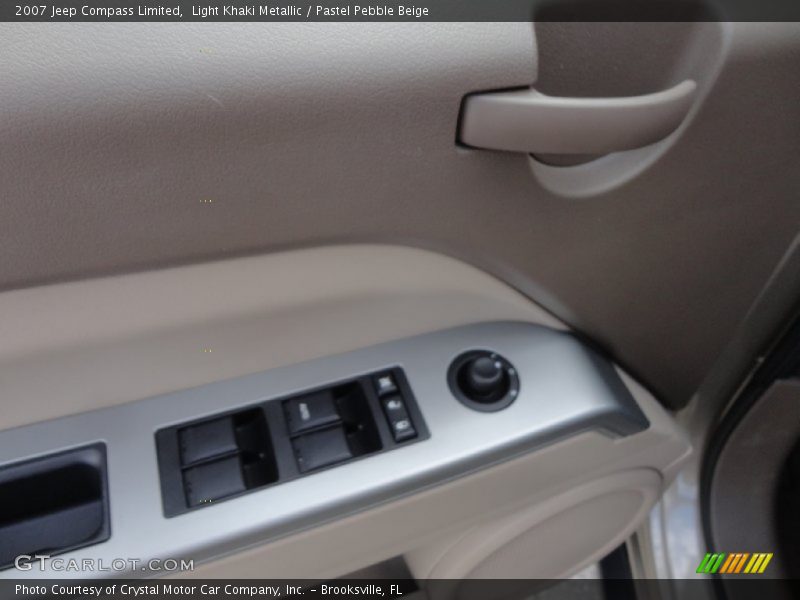 Light Khaki Metallic / Pastel Pebble Beige 2007 Jeep Compass Limited