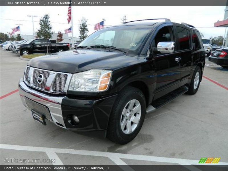 Galaxy Metallic / Graphite/Titanium 2004 Nissan Armada LE