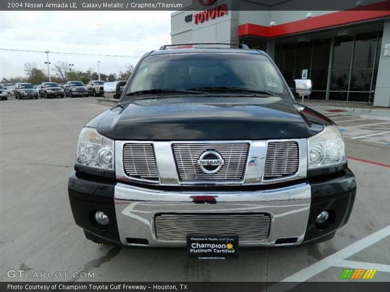 Galaxy Metallic / Graphite/Titanium 2004 Nissan Armada LE