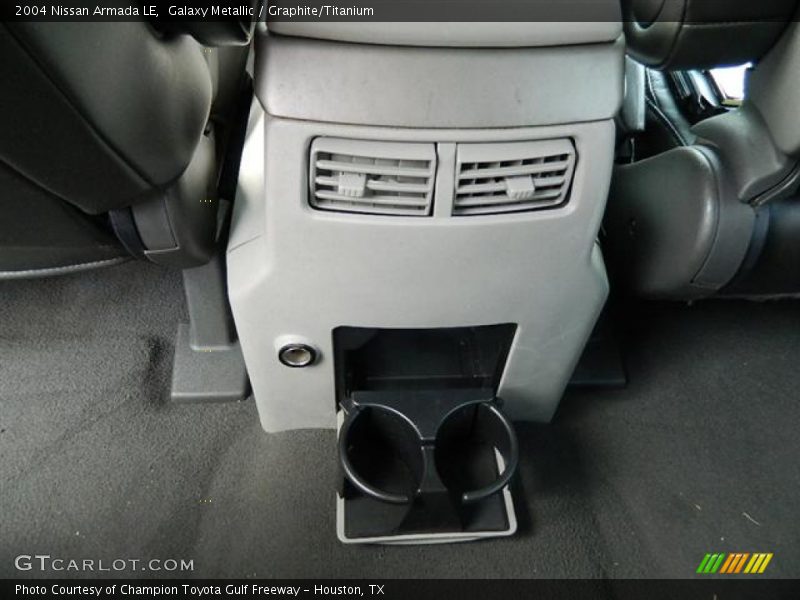 Galaxy Metallic / Graphite/Titanium 2004 Nissan Armada LE