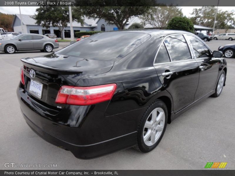 Black / Bisque 2008 Toyota Camry SE