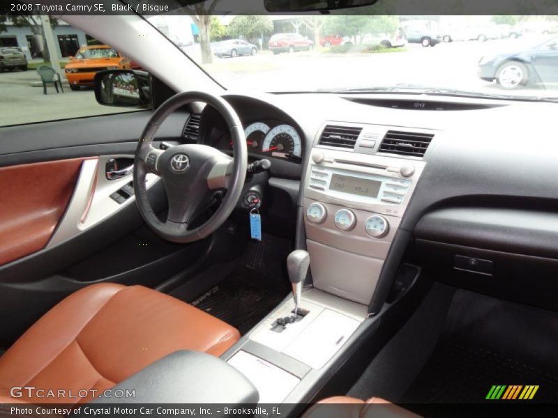 Black / Bisque 2008 Toyota Camry SE