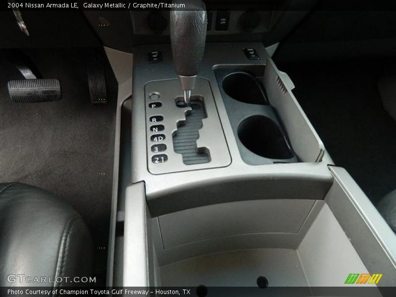 Galaxy Metallic / Graphite/Titanium 2004 Nissan Armada LE