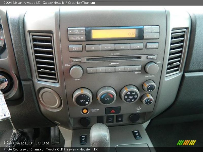 Galaxy Metallic / Graphite/Titanium 2004 Nissan Armada LE