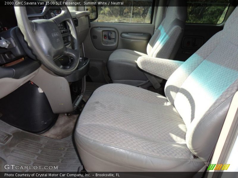 Summit White / Neutral 2000 GMC Savana Van 1500 SLE Passenger