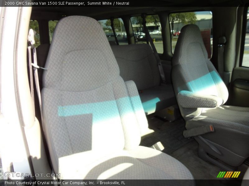 Summit White / Neutral 2000 GMC Savana Van 1500 SLE Passenger