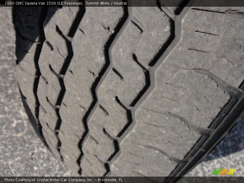 Summit White / Neutral 2000 GMC Savana Van 1500 SLE Passenger