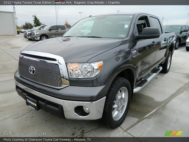 Magnetic Gray Metallic / Graphite 2012 Toyota Tundra Texas Edition CrewMax 4x4