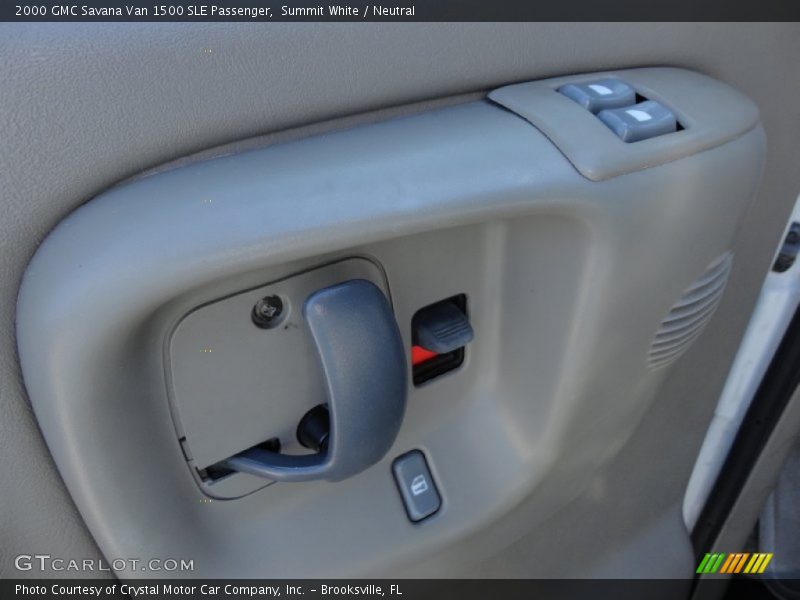 Summit White / Neutral 2000 GMC Savana Van 1500 SLE Passenger
