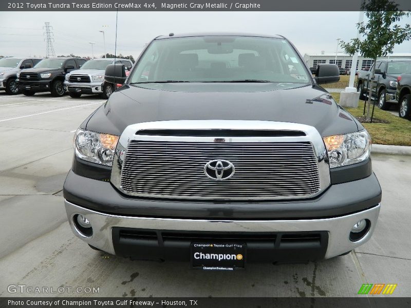 Magnetic Gray Metallic / Graphite 2012 Toyota Tundra Texas Edition CrewMax 4x4