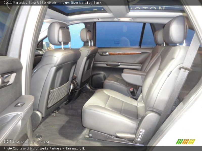 Iridium Silver Metallic / Black 2011 Mercedes-Benz R 350 4Matic