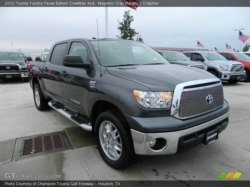 Magnetic Gray Metallic / Graphite 2012 Toyota Tundra Texas Edition CrewMax 4x4