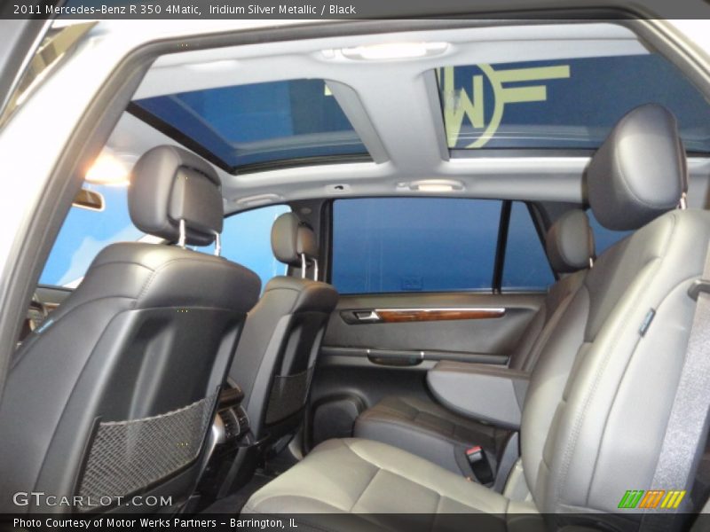 Iridium Silver Metallic / Black 2011 Mercedes-Benz R 350 4Matic