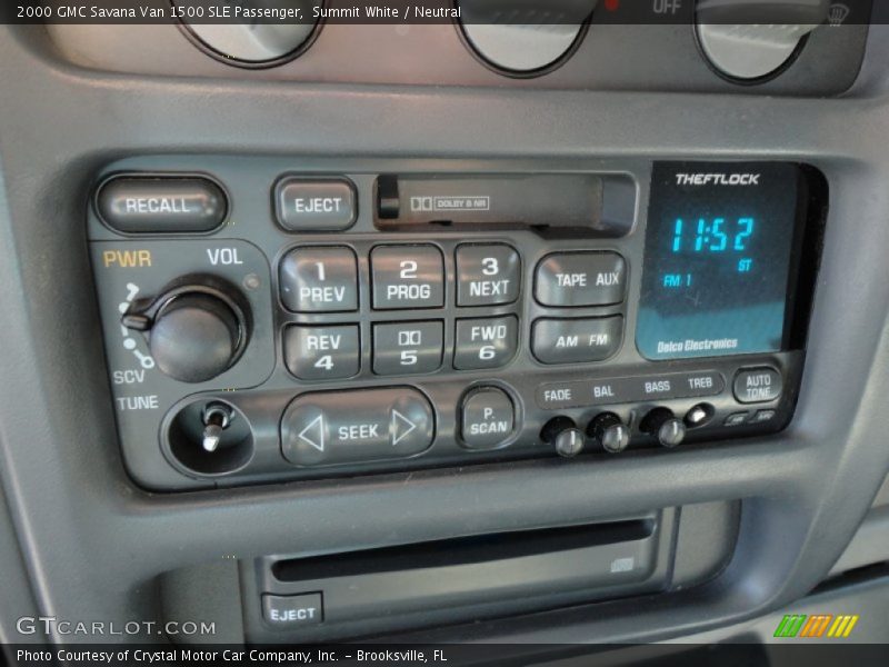 Summit White / Neutral 2000 GMC Savana Van 1500 SLE Passenger