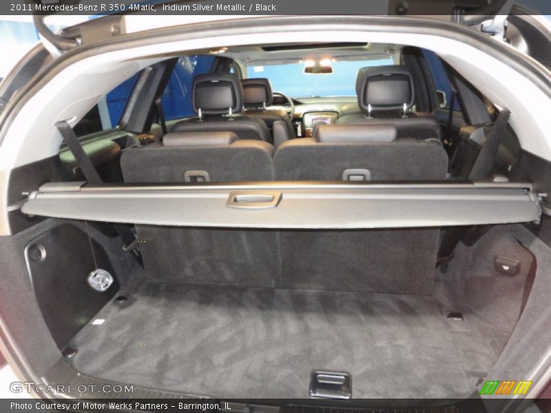 Iridium Silver Metallic / Black 2011 Mercedes-Benz R 350 4Matic