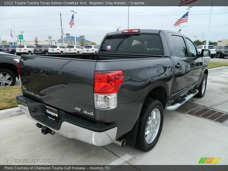 Magnetic Gray Metallic / Graphite 2012 Toyota Tundra Texas Edition CrewMax 4x4