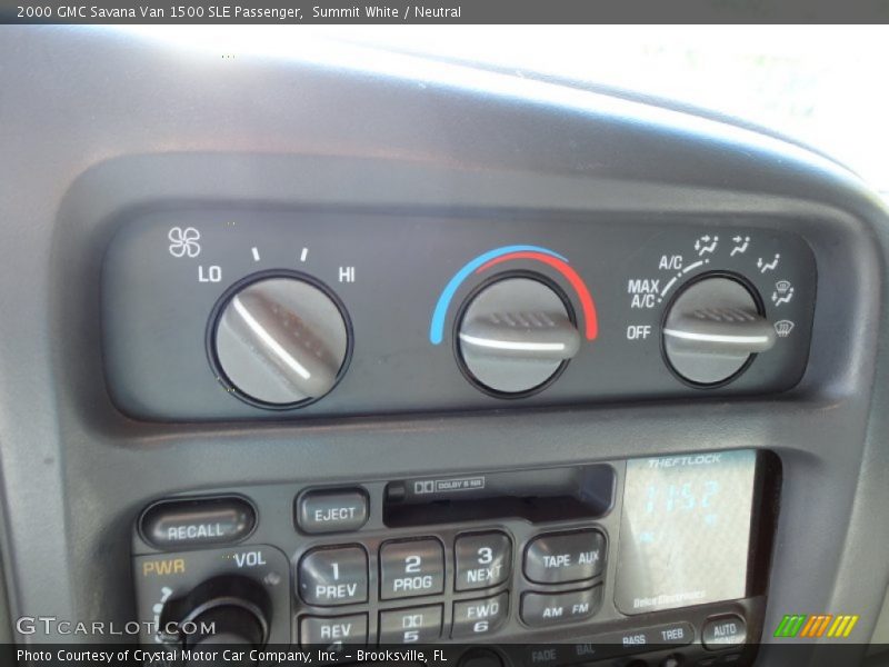 Summit White / Neutral 2000 GMC Savana Van 1500 SLE Passenger