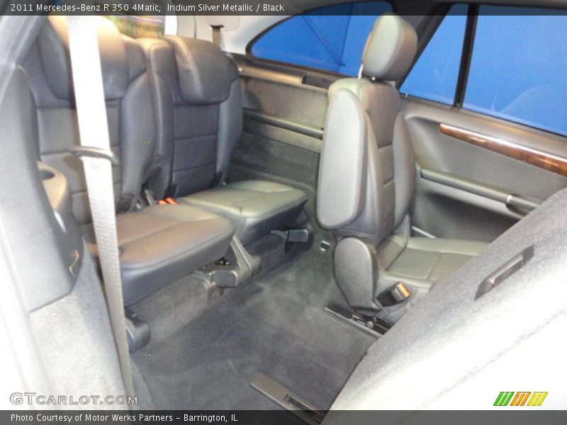 Iridium Silver Metallic / Black 2011 Mercedes-Benz R 350 4Matic