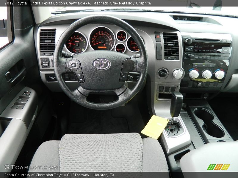 Magnetic Gray Metallic / Graphite 2012 Toyota Tundra Texas Edition CrewMax 4x4