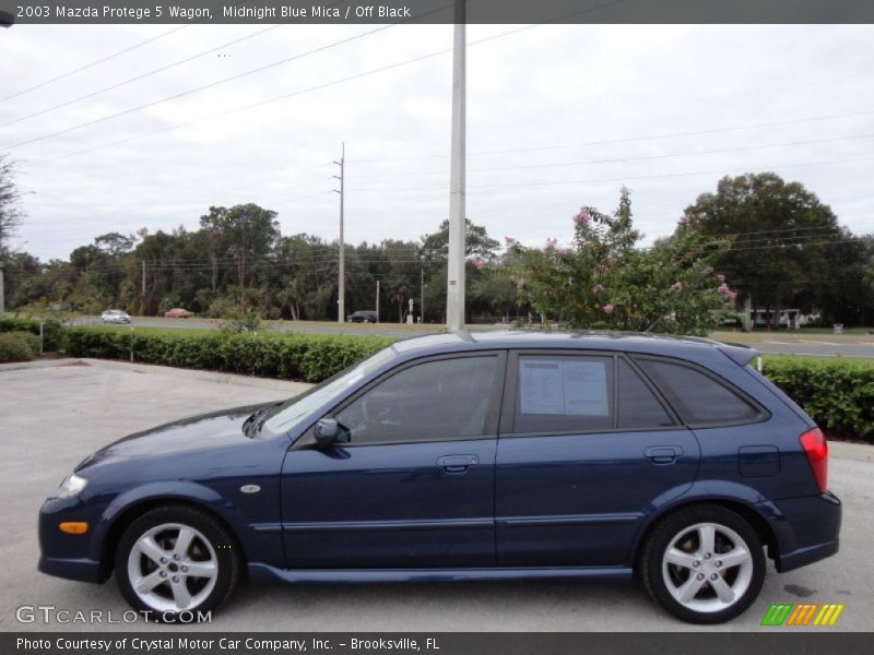  2003 Protege 5 Wagon Midnight Blue Mica