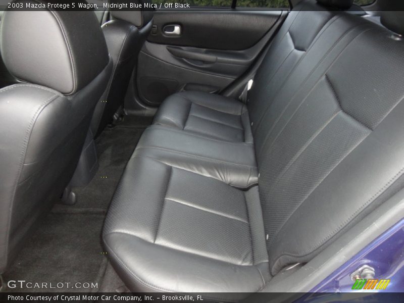 Midnight Blue Mica / Off Black 2003 Mazda Protege 5 Wagon