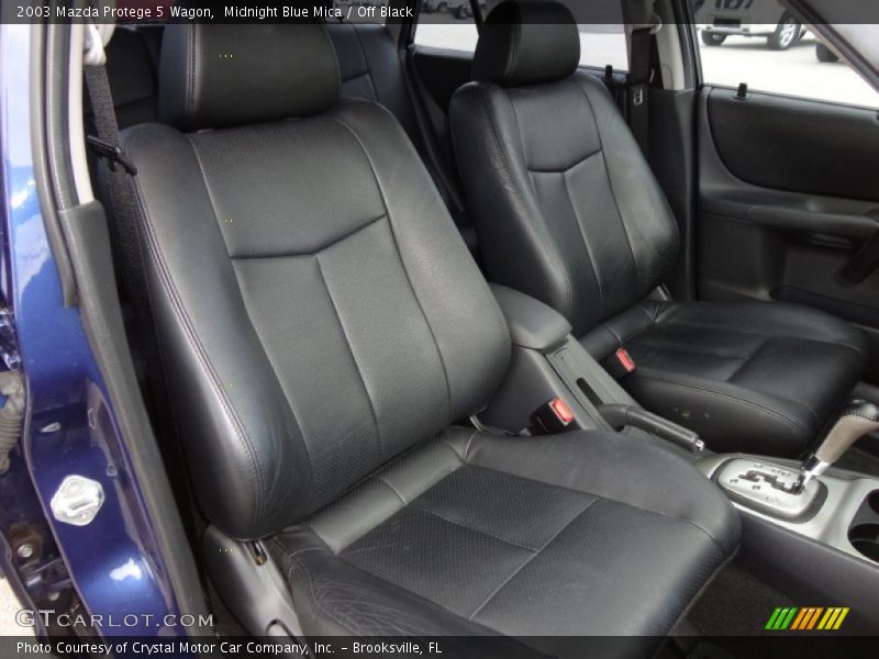 Midnight Blue Mica / Off Black 2003 Mazda Protege 5 Wagon