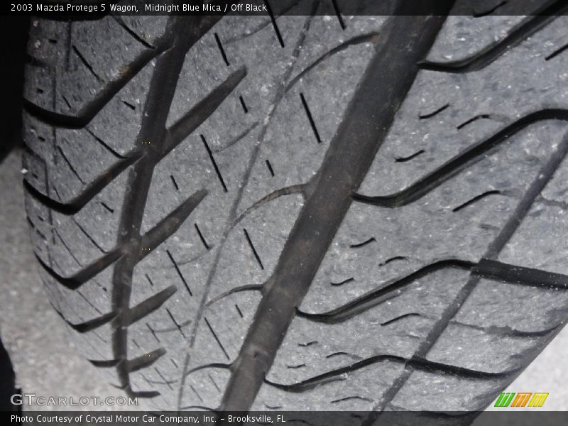 Midnight Blue Mica / Off Black 2003 Mazda Protege 5 Wagon