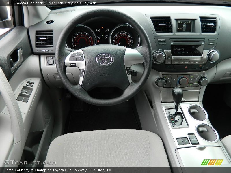 Magnetic Gray Metallic / Ash 2012 Toyota Highlander