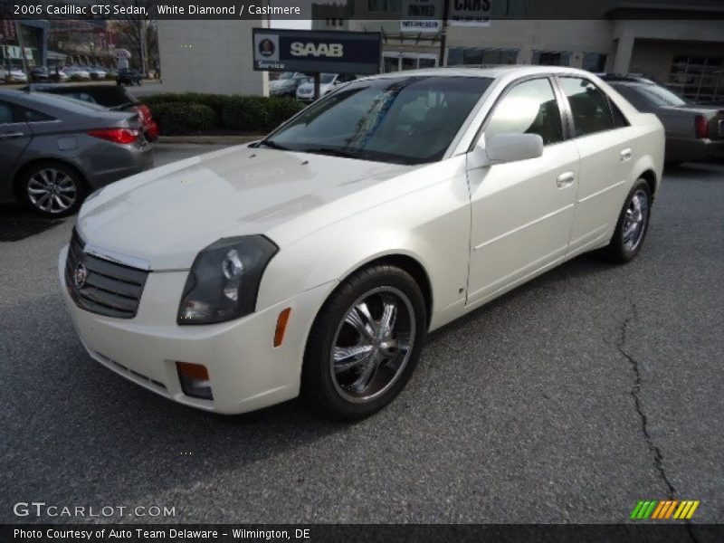White Diamond / Cashmere 2006 Cadillac CTS Sedan