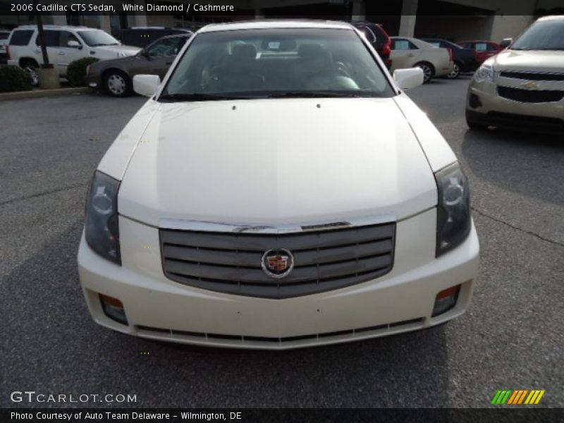 White Diamond / Cashmere 2006 Cadillac CTS Sedan