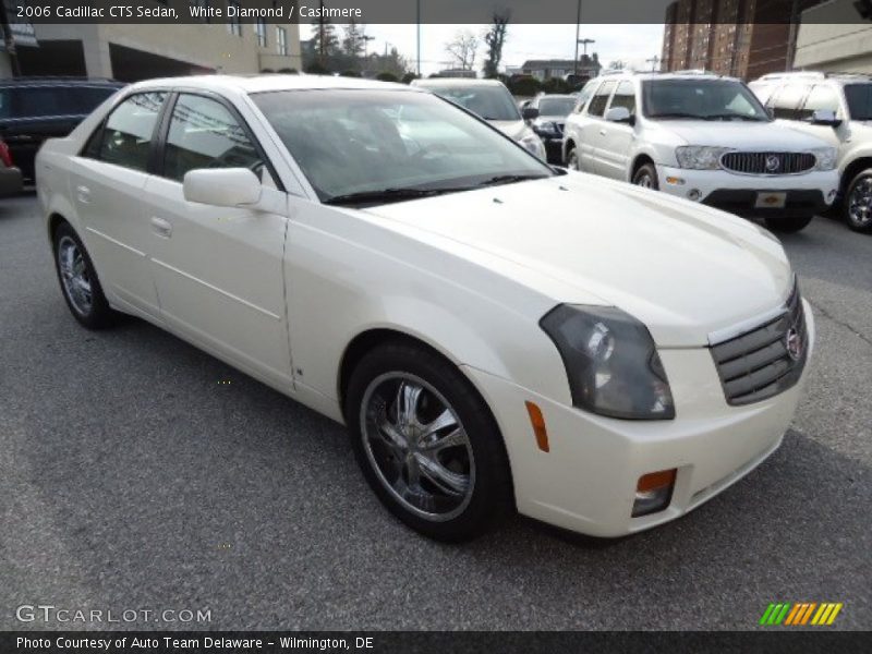 White Diamond / Cashmere 2006 Cadillac CTS Sedan
