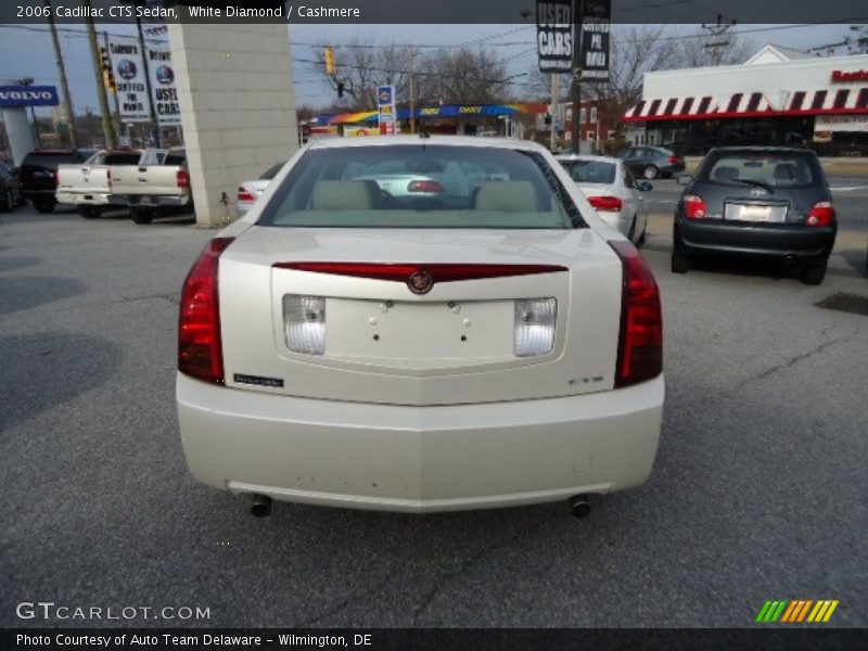 White Diamond / Cashmere 2006 Cadillac CTS Sedan