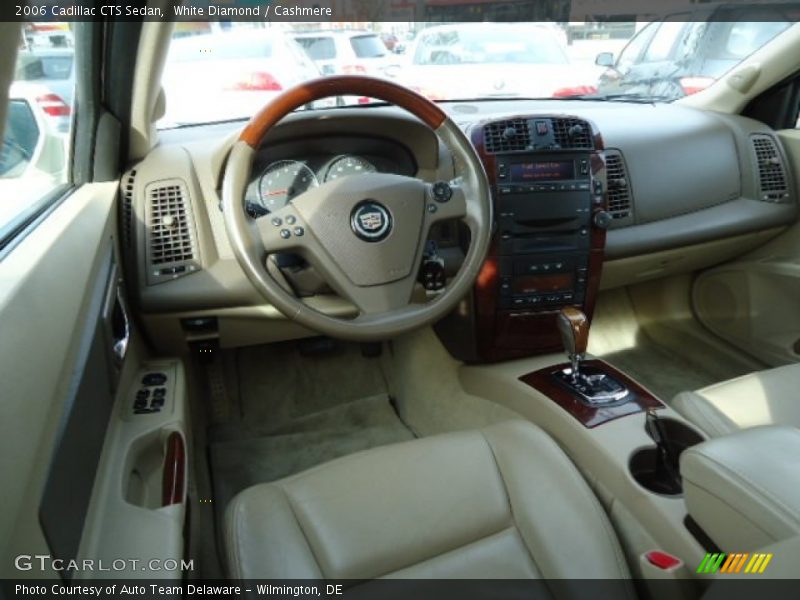 White Diamond / Cashmere 2006 Cadillac CTS Sedan