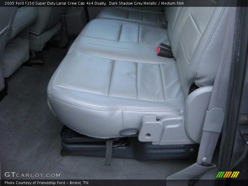 Dark Shadow Grey Metallic / Medium Flint 2005 Ford F350 Super Duty Lariat Crew Cab 4x4 Dually