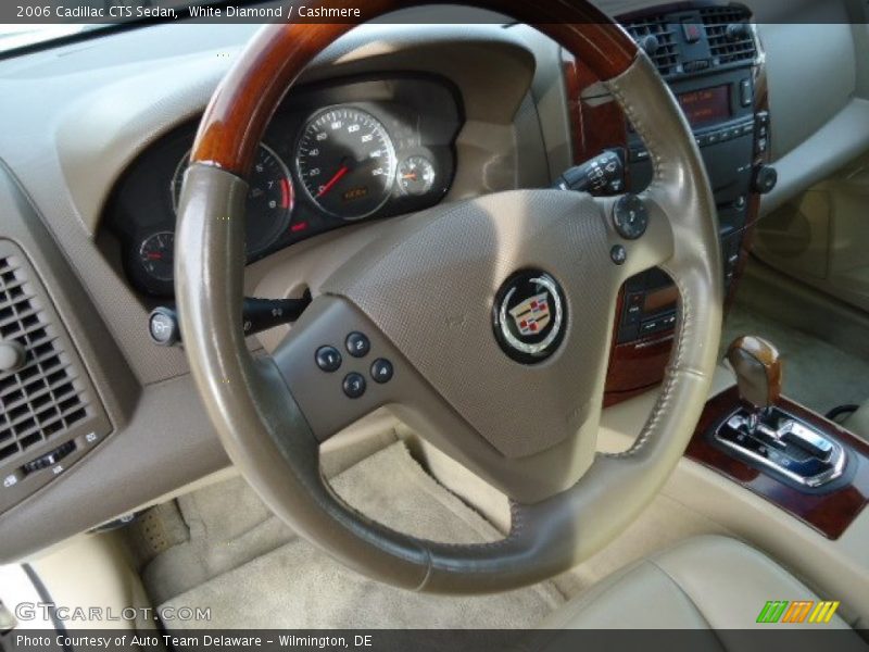 White Diamond / Cashmere 2006 Cadillac CTS Sedan