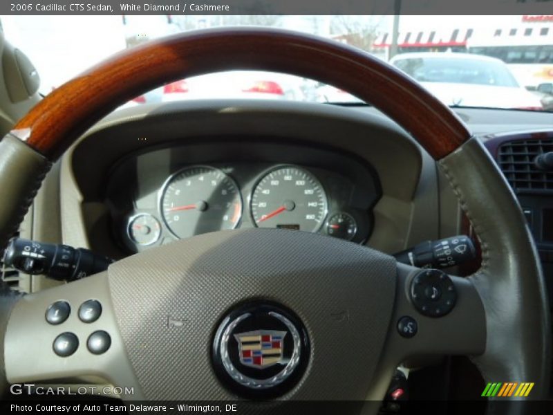 White Diamond / Cashmere 2006 Cadillac CTS Sedan