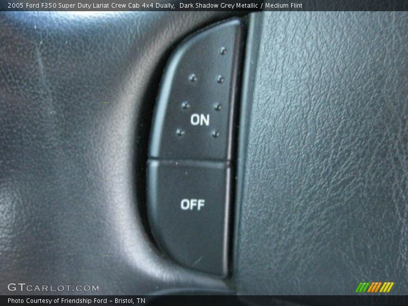 Dark Shadow Grey Metallic / Medium Flint 2005 Ford F350 Super Duty Lariat Crew Cab 4x4 Dually