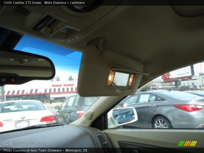 White Diamond / Cashmere 2006 Cadillac CTS Sedan