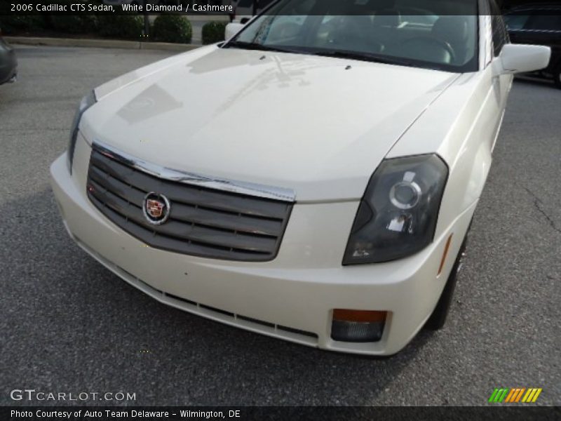 White Diamond / Cashmere 2006 Cadillac CTS Sedan