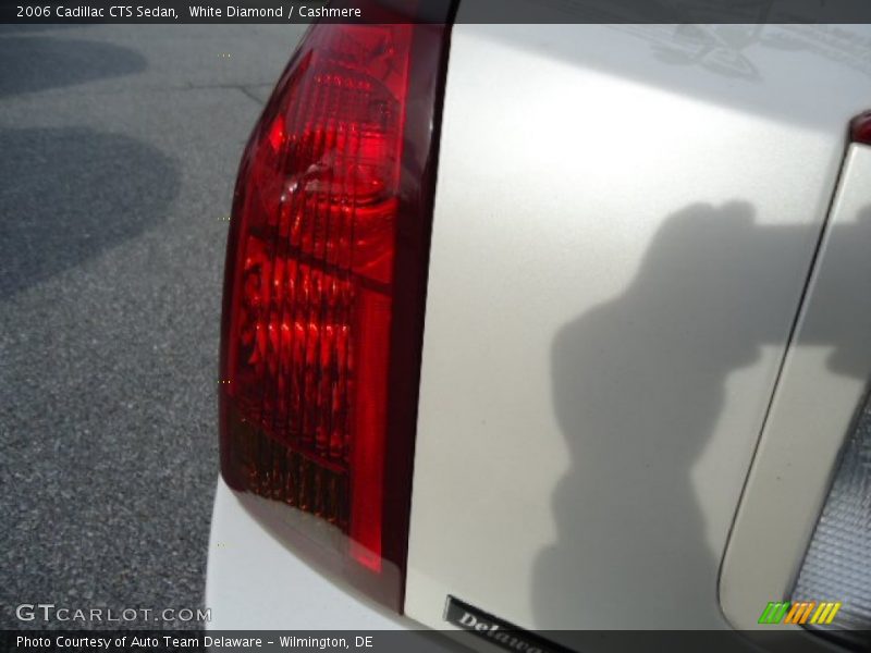 White Diamond / Cashmere 2006 Cadillac CTS Sedan