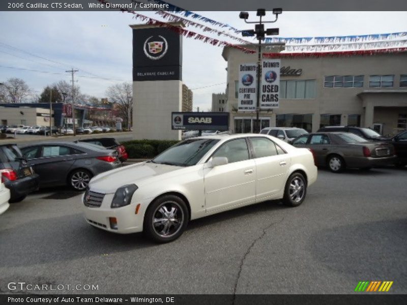 White Diamond / Cashmere 2006 Cadillac CTS Sedan