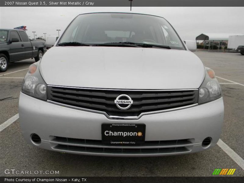 Silver Mist Metallic / Gray 2007 Nissan Quest 3.5