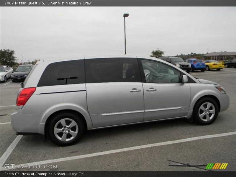 Silver Mist Metallic / Gray 2007 Nissan Quest 3.5