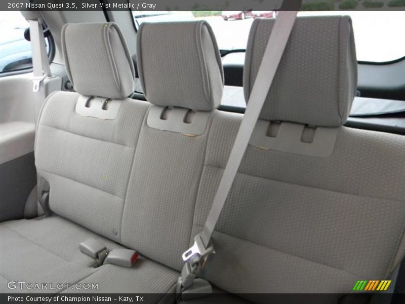 Silver Mist Metallic / Gray 2007 Nissan Quest 3.5