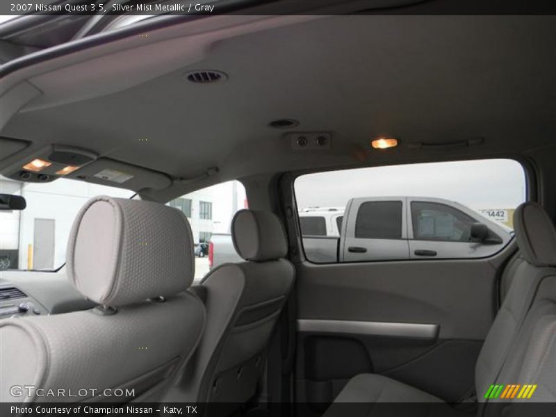 Silver Mist Metallic / Gray 2007 Nissan Quest 3.5
